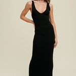 Ribbed Knit Maxi - Black- Hometown Style HTS, women's in store and online boutique located in Ingersoll, Ontario