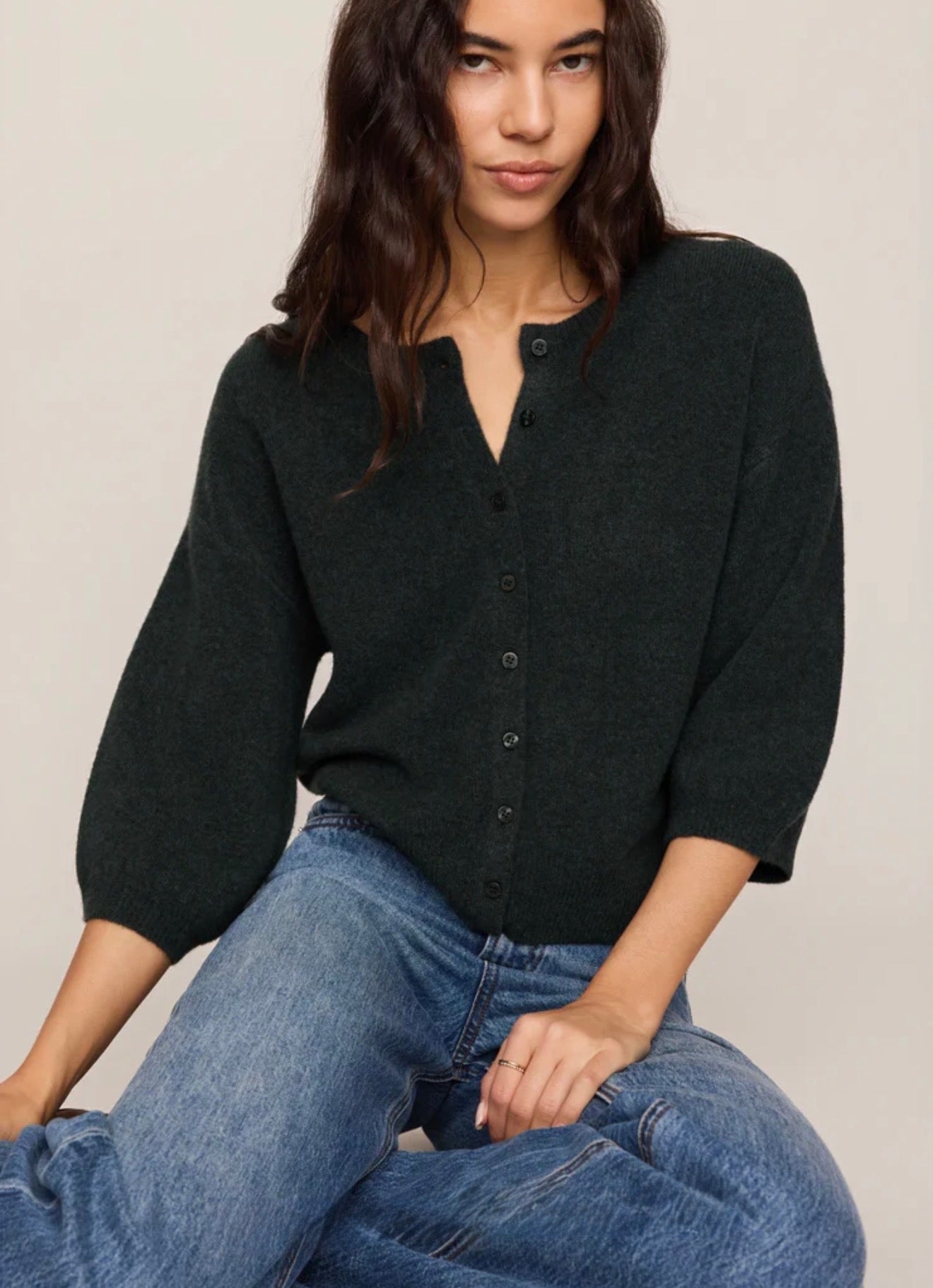 VALOR CARDIGAN - Emerald Cove-Sweaters and Cardigans- Hometown Style HTS, women's in store and online boutique located in Ingersoll, Ontario