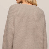 WHITMORE CARDIGAN - Light Khaki