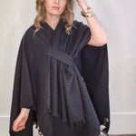 Large and Warm Solid Shawl-Accessories- Hometown Style HTS, women's in store and online boutique located in Ingersoll, Ontario