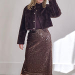 Jemmy Jacket - Black Coffee-Coat & Jackets- Hometown Style HTS, women's in store and online boutique located in Ingersoll, Ontario