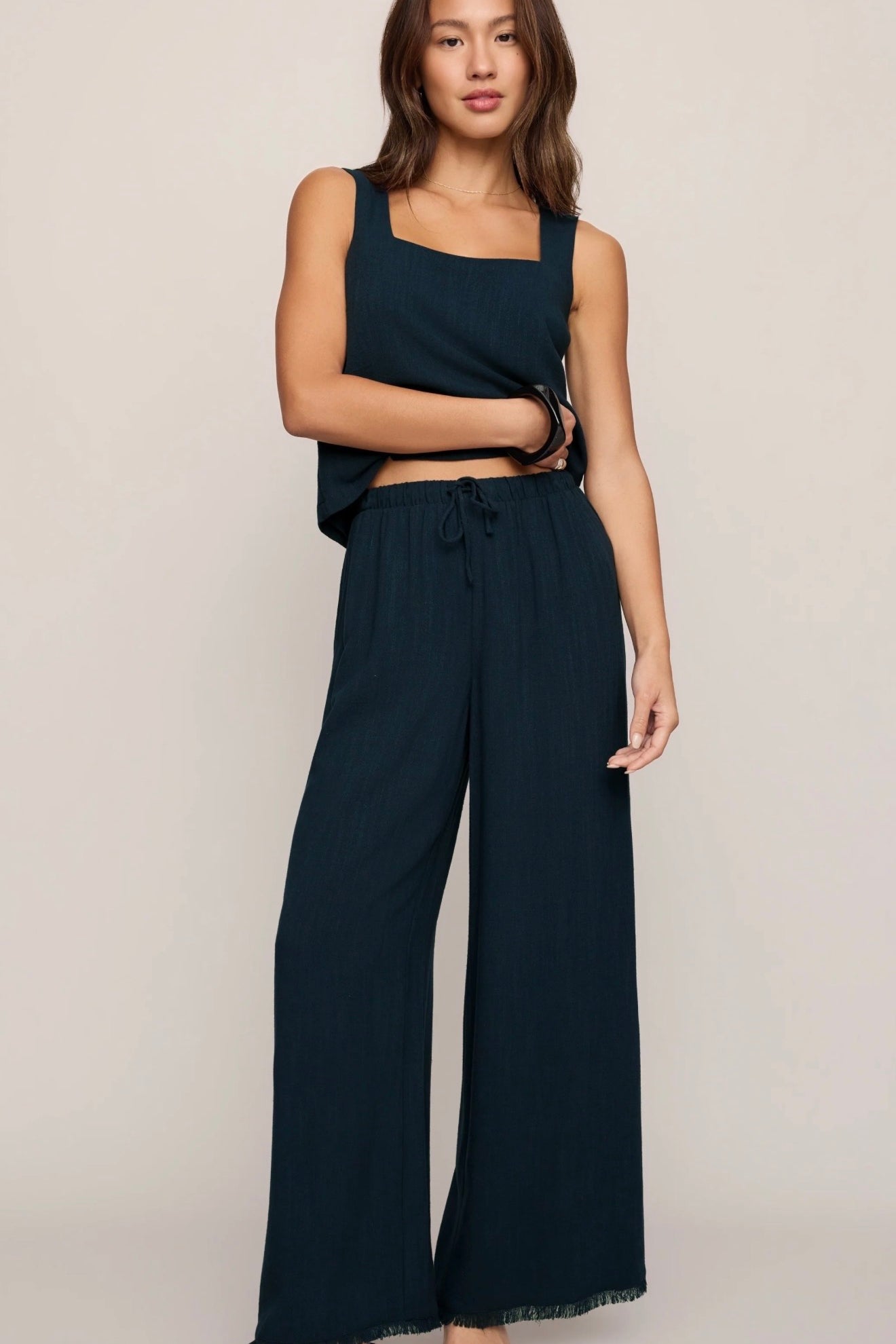 SOREN PANT - Navy-Bottoms- Hometown Style HTS, women's in store and online boutique located in Ingersoll, Ontario