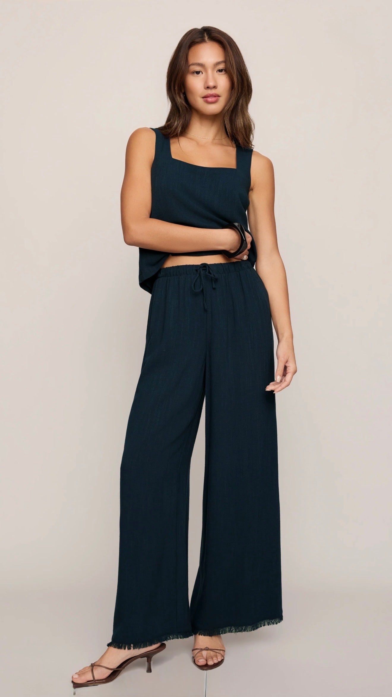 SOREN PANT - Navy-Bottoms- Hometown Style HTS, women's in store and online boutique located in Ingersoll, Ontario