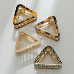 Small Classic Triangle Metal Claw Clip-hair accessories- Hometown Style HTS, women's in store and online boutique located in Ingersoll, Ontario
