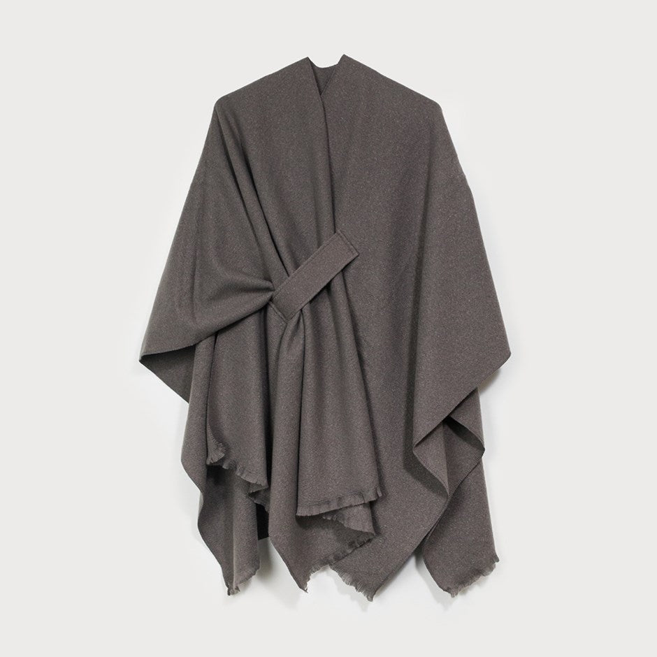 Large and Warm Solid Shawl-Accessories- Hometown Style HTS, women's in store and online boutique located in Ingersoll, Ontario