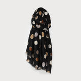 Lightweight Multi Dots Print Scarf-Accessories- Hometown Style HTS, women's in store and online boutique located in Ingersoll, Ontario