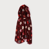 Lightweight Multi Dots Print Scarf-Accessories- Hometown Style HTS, women's in store and online boutique located in Ingersoll, Ontario