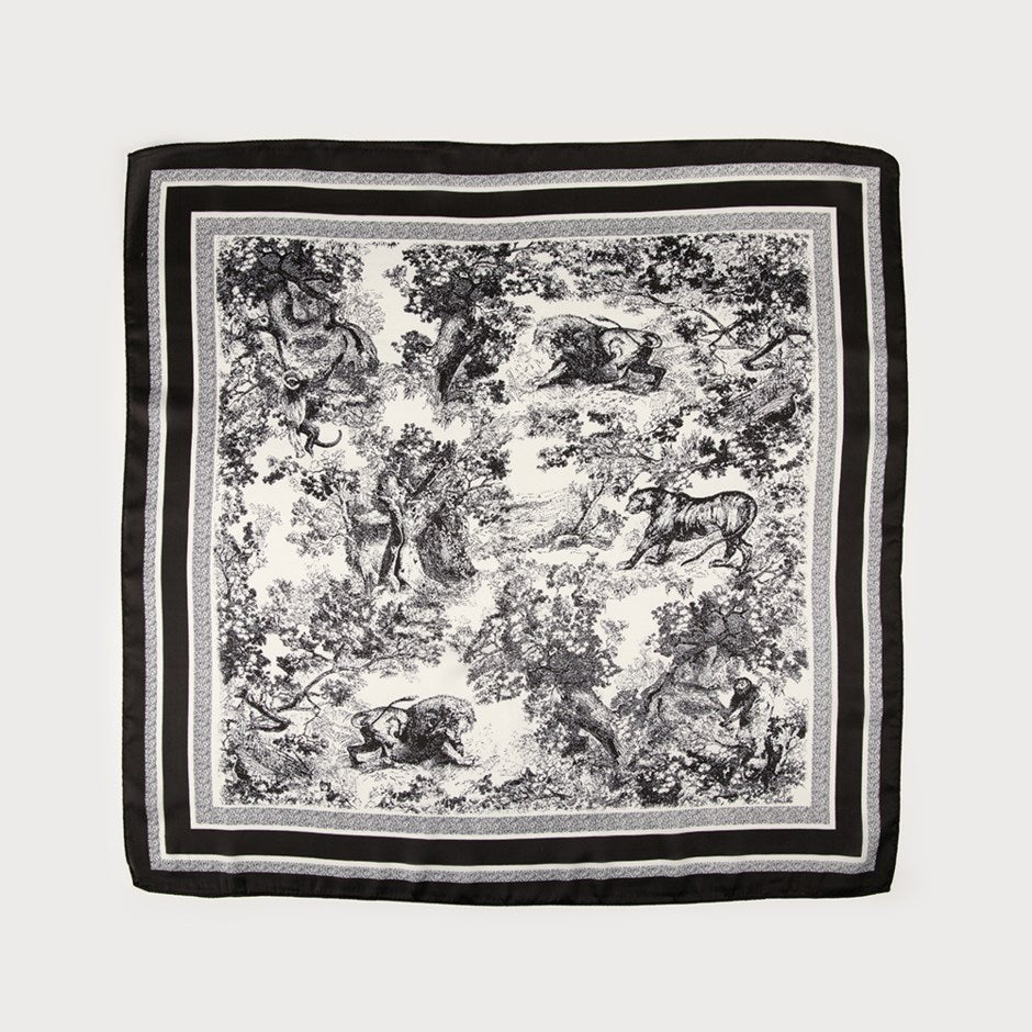 Satin Square Scarf-Gifts & Accessories- Hometown Style HTS, women's in store and online boutique located in Ingersoll, Ontario