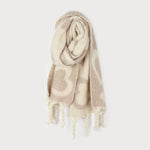 LARGE &WARM HEART PRINT SCARF WITH TASSELS-scarf- Hometown Style HTS, women's in store and online boutique located in Ingersoll, Ontario
