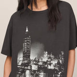 WISHES CITY TEE - Black Sand-Casual Tops- Hometown Style HTS, women's in store and online boutique located in Ingersoll, Ontario