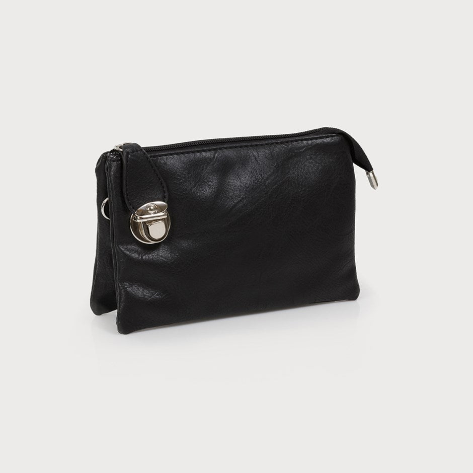 Crossbody Bag with Multi Pockets and Removable Adjustable Strap and Wristlet-Accessories- Hometown Style HTS, women's in store and online boutique located in Ingersoll, Ontario
