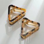 Small Classic Triangle Metal Claw Clip-hair accessories- Hometown Style HTS, women's in store and online boutique located in Ingersoll, Ontario