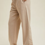 Jogger Sweatpants - Taupe-Pants- Hometown Style HTS, women's in store and online boutique located in Ingersoll, Ontario