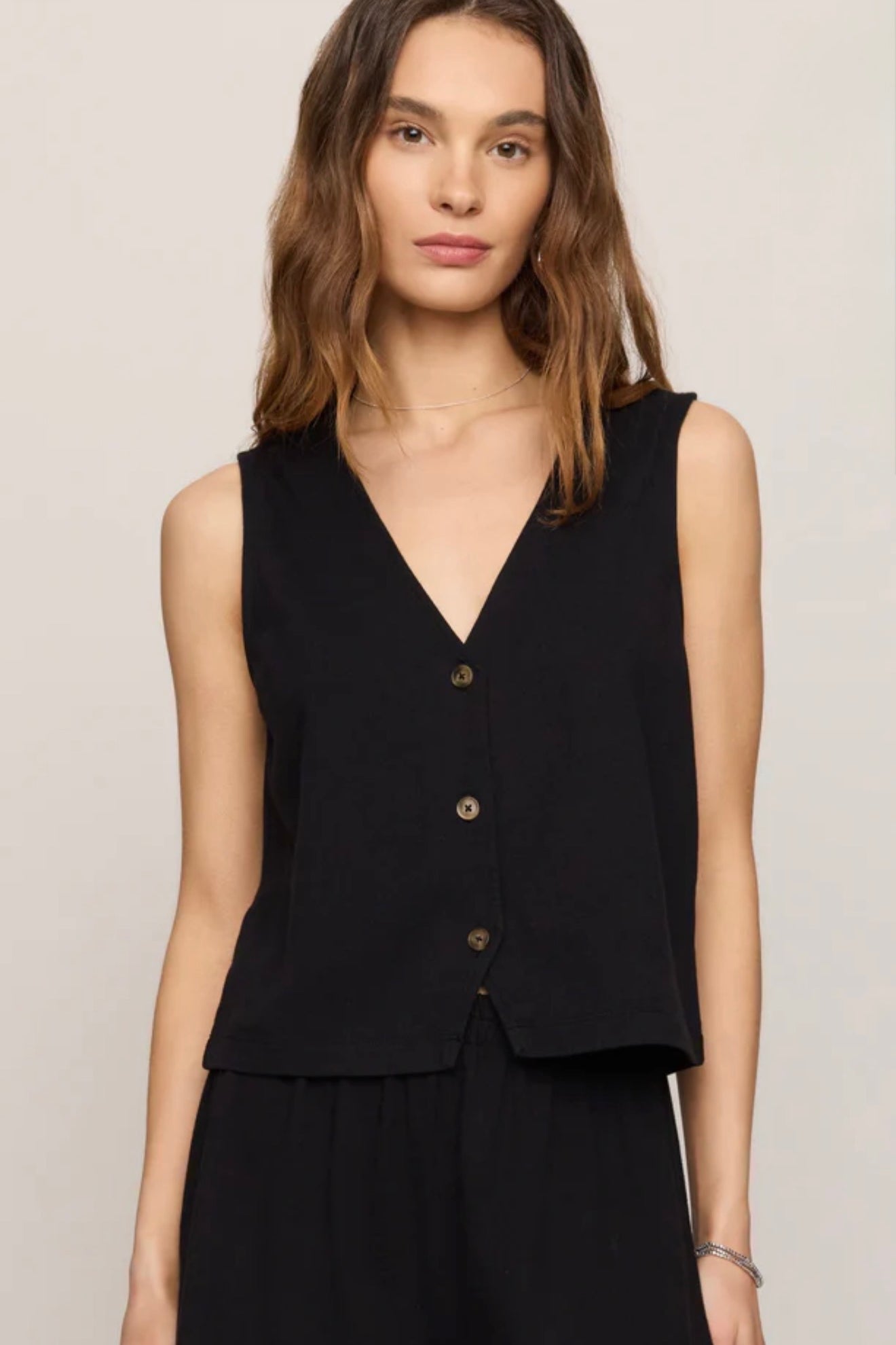 NOELLE JERSEY TOP - Black-Casual Tops- Hometown Style HTS, women's in store and online boutique located in Ingersoll, Ontario