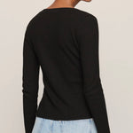 ALBANY WAFFLE BUTTON UP TOP-Casual Tops- Hometown Style HTS, women's in store and online boutique located in Ingersoll, Ontario