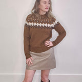 Haverford Sweater - Brown-Sweaters and Cardigans- Hometown Style HTS, women's in store and online boutique located in Ingersoll, Ontario