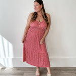 Milan - Red-Casual Dresses- Hometown Style HTS, women's in store and online boutique located in Ingersoll, Ontario