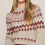 STRING THE LIGHTS SWEATER- Oatmeal Heather-Sweaters and Cardigans- Hometown Style HTS, women's in store and online boutique located in Ingersoll, Ontario
