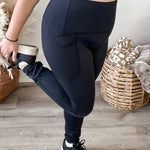 Up Tight Leggings - Onyx-leggings- Hometown Style HTS, women's in store and online boutique located in Ingersoll, Ontario