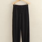 Women's Jogger Pant - Black-Bottoms- Hometown Style HTS, women's in store and online boutique located in Ingersoll, Ontario
