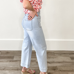Soft Washed Wide Leg Pants - Denim-Pants- Hometown Style HTS, women's in store and online boutique located in Ingersoll, Ontario