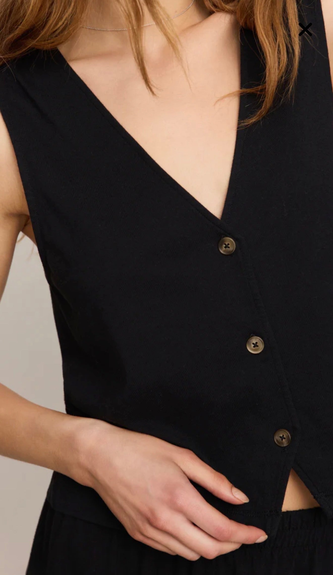 NOELLE JERSEY TOP - Black-Casual Tops- Hometown Style HTS, women's in store and online boutique located in Ingersoll, Ontario