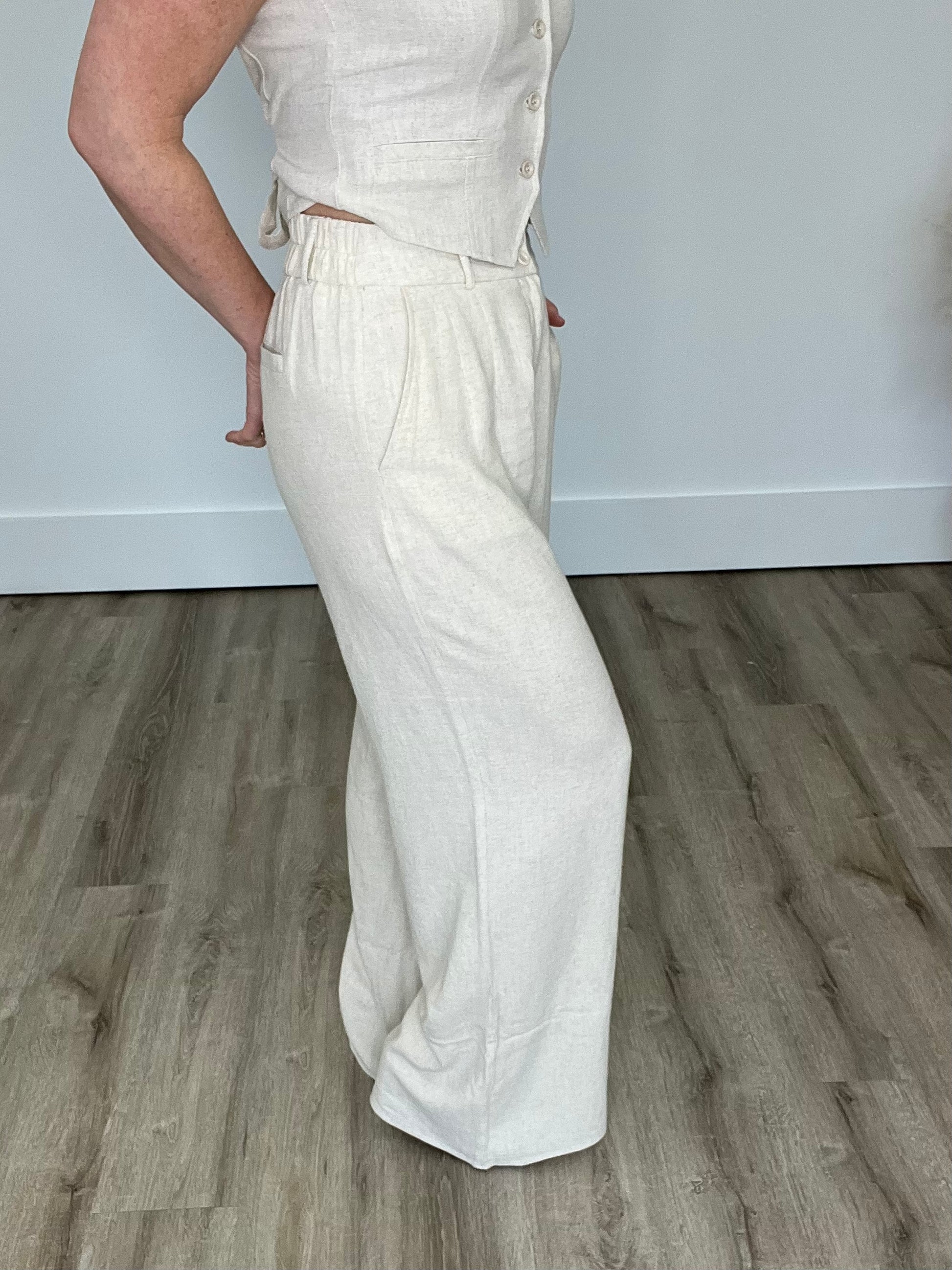 Linen Pants - Linen-Pants- Hometown Style HTS, women's in store and online boutique located in Ingersoll, Ontario