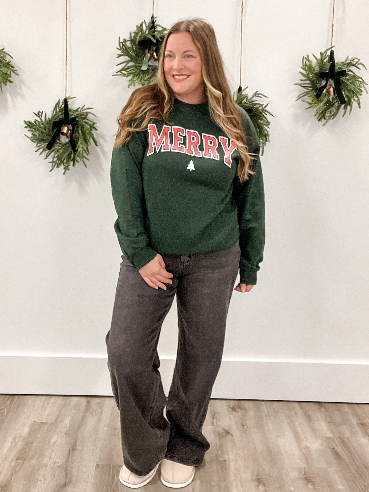 Merry-Casual Tops- Hometown Style HTS, women's in store and online boutique located in Ingersoll, Ontario