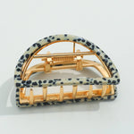 Classic Small Half Moon Metal Claw Clip-hair accessories- Hometown Style HTS, women's in store and online boutique located in Ingersoll, Ontario