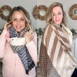 Stripe Scarf-scarf- Hometown Style HTS, women's in store and online boutique located in Ingersoll, Ontario