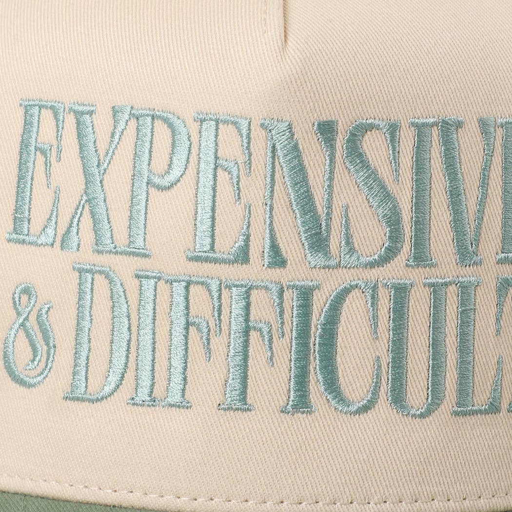 EXPENSIVE and DIFFICULT Embroidered Trucker Hat-Hat- Hometown Style HTS, women's in store and online boutique located in Ingersoll, Ontario