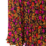 Pleated Midi Skirt - Magenta-Skirt- Hometown Style HTS, women's in store and online boutique located in Ingersoll, Ontario