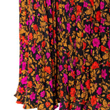 Pleated Midi Skirt - Magenta-Skirt- Hometown Style HTS, women's in store and online boutique located in Ingersoll, Ontario