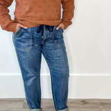 Judy Blue - Vintage Wash Jogger-jeans- Hometown Style HTS, women's in store and online boutique located in Ingersoll, Ontario