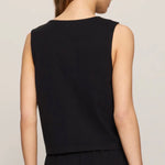 NOELLE JERSEY TOP - Black-Casual Tops- Hometown Style HTS, women's in store and online boutique located in Ingersoll, Ontario