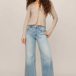 LANDA SWEATER TOP - Cream-Casual Tops- Hometown Style HTS, women's in store and online boutique located in Ingersoll, Ontario