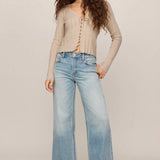 LANDA SWEATER TOP - Cream-Casual Tops- Hometown Style HTS, women's in store and online boutique located in Ingersoll, Ontario