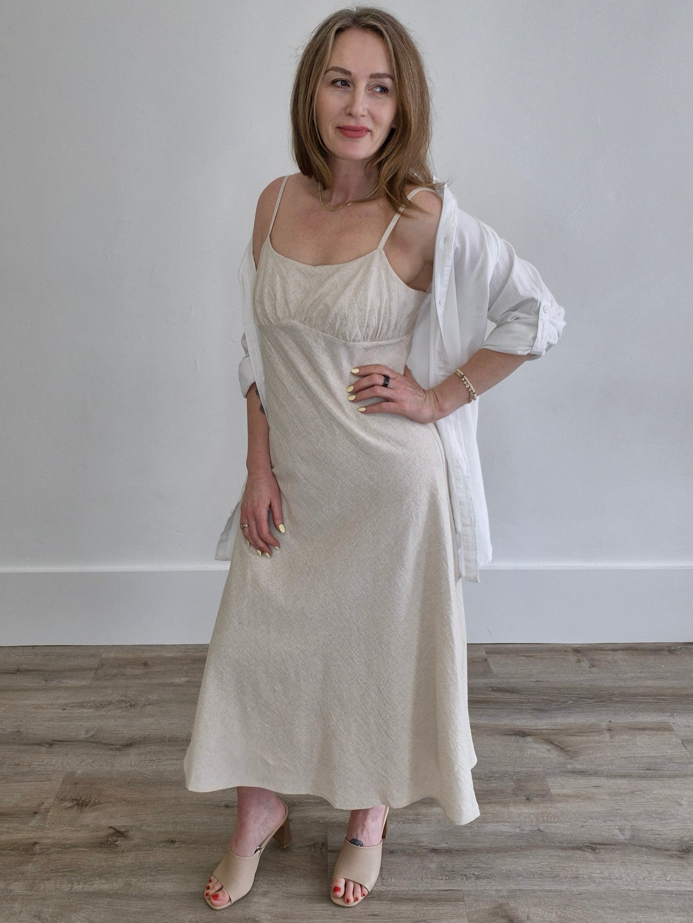 SANDBAR TANK DRESS-Casual Dresses- Hometown Style HTS, women's in store and online boutique located in Ingersoll, Ontario