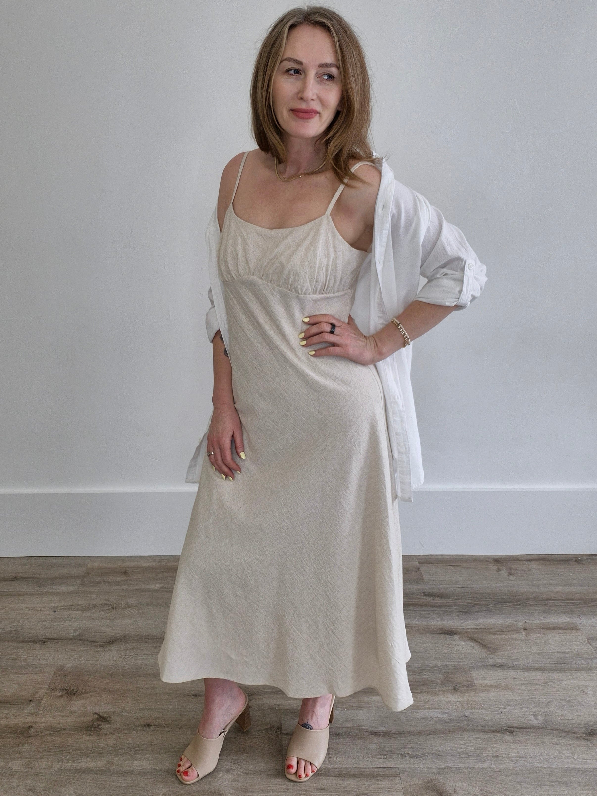 SANDBAR TANK DRESS-Casual Dresses- Hometown Style HTS, women's in store and online boutique located in Ingersoll, Ontario