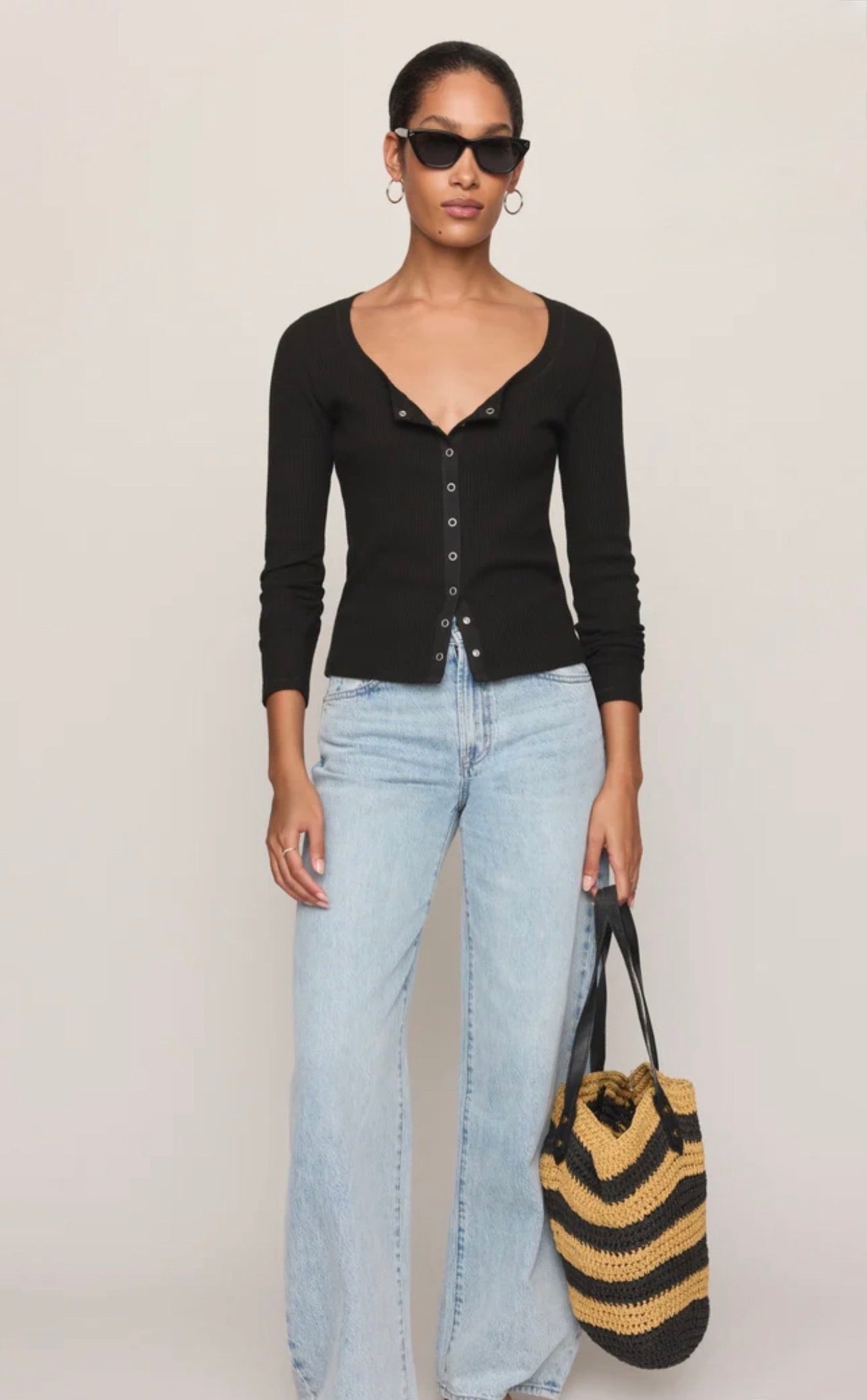 ALBANY WAFFLE BUTTON UP TOP-Casual Tops- Hometown Style HTS, women's in store and online boutique located in Ingersoll, Ontario
