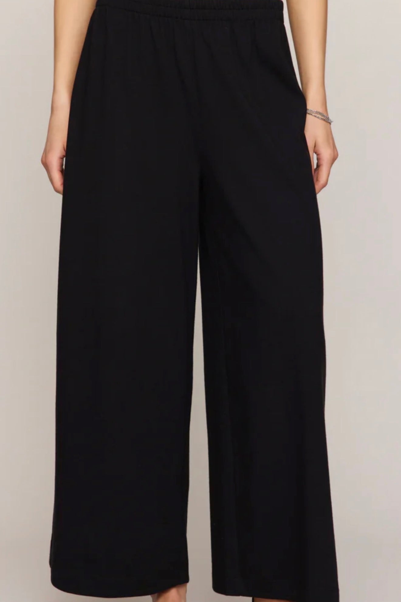 SCOUT JERSEY CROP FLARE PANT-Bottoms- Hometown Style HTS, women's in store and online boutique located in Ingersoll, Ontario