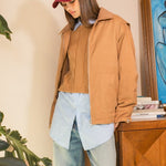 Puffer Barn Jacket - Camel-Coat & Jackets- Hometown Style HTS, women's in store and online boutique located in Ingersoll, Ontario