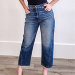 DAZE - Westward Barrel Leg-Denim- Hometown Style HTS, women's in store and online boutique located in Ingersoll, Ontario