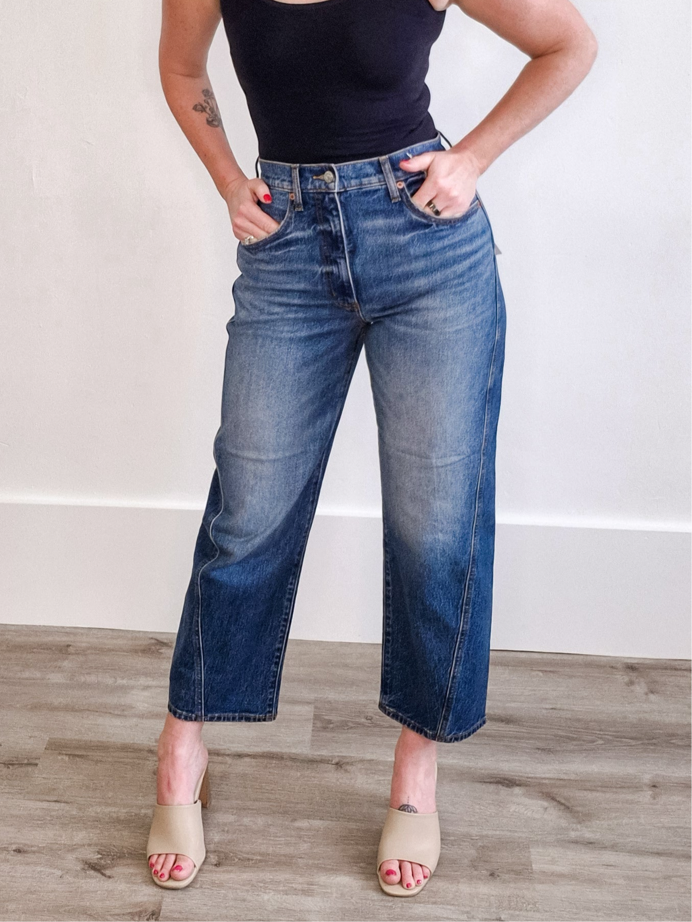 DAZE - Westward Barrel Leg-Denim- Hometown Style HTS, women's in store and online boutique located in Ingersoll, Ontario