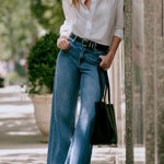 THE HEAD TURNER HIGH RISE WIDE LEG-Denim- Hometown Style HTS, women's in store and online boutique located in Ingersoll, Ontario