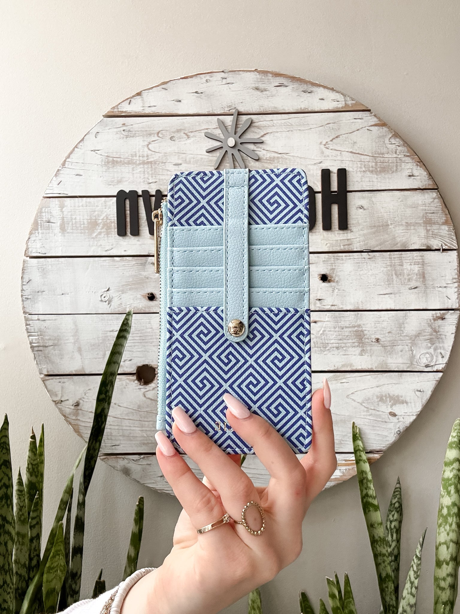 Essentials Only -Zippered Wallet-wall- Hometown Style HTS, women's in store and online boutique located in Ingersoll, Ontario