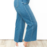 Cropped Straight Leg Jeans-denim- Hometown Style HTS, women's in store and online boutique located in Ingersoll, Ontario