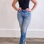 Daze - High Rise Slim Straight-Denim- Hometown Style HTS, women's in store and online boutique located in Ingersoll, Ontario