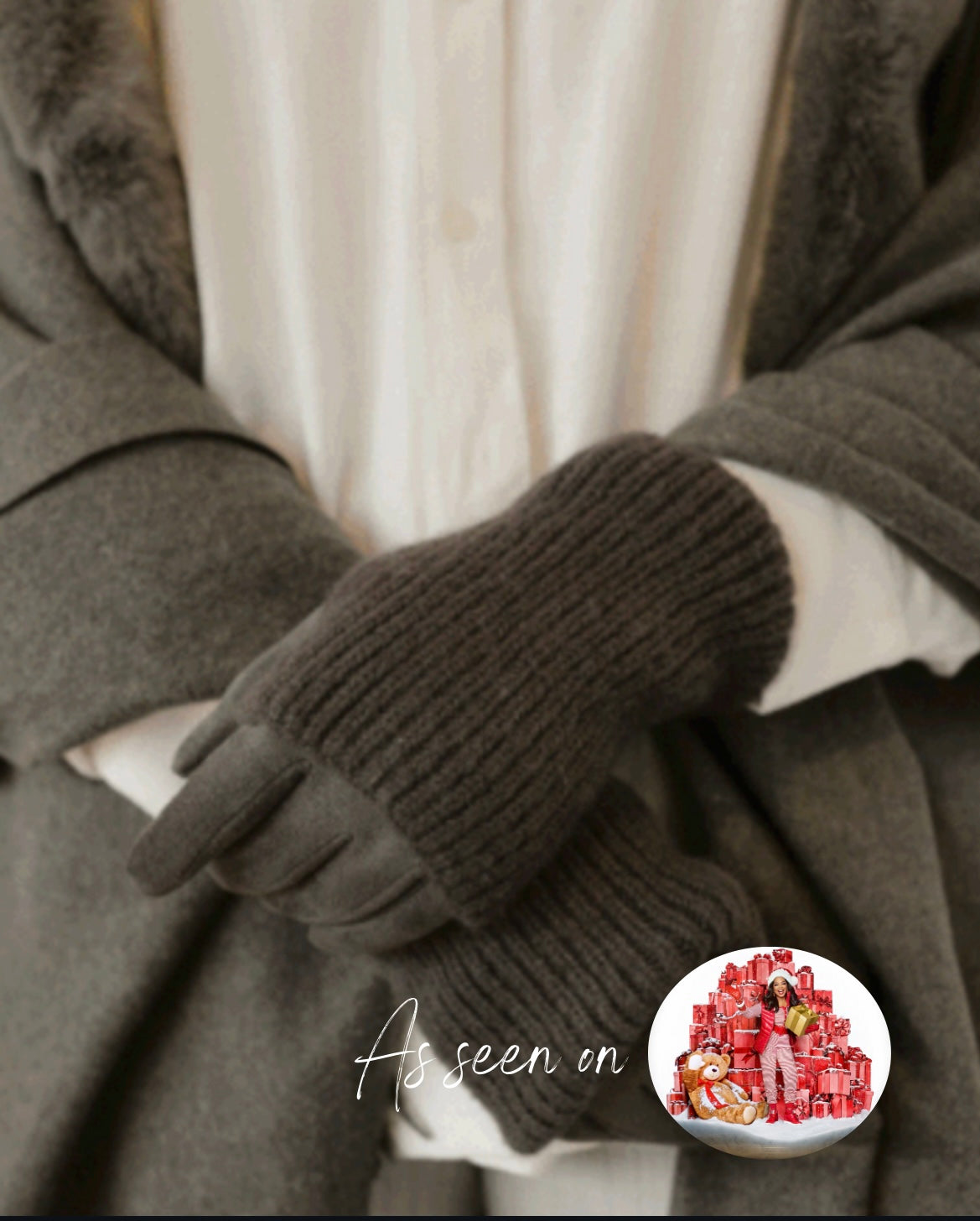 Ribbed Wrist Warmer Gloves-gift- Hometown Style HTS, women's in store and online boutique located in Ingersoll, Ontario