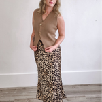 Leopard Satin Midi Skirt-Bottoms- Hometown Style HTS, women's in store and online boutique located in Ingersoll, Ontario
